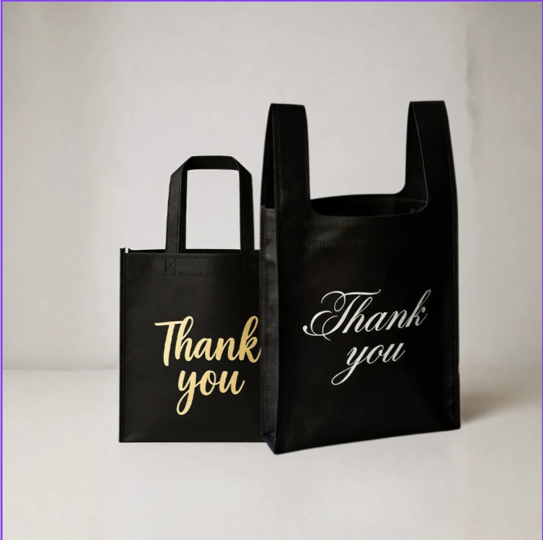 Custom W-cut non-woven bag