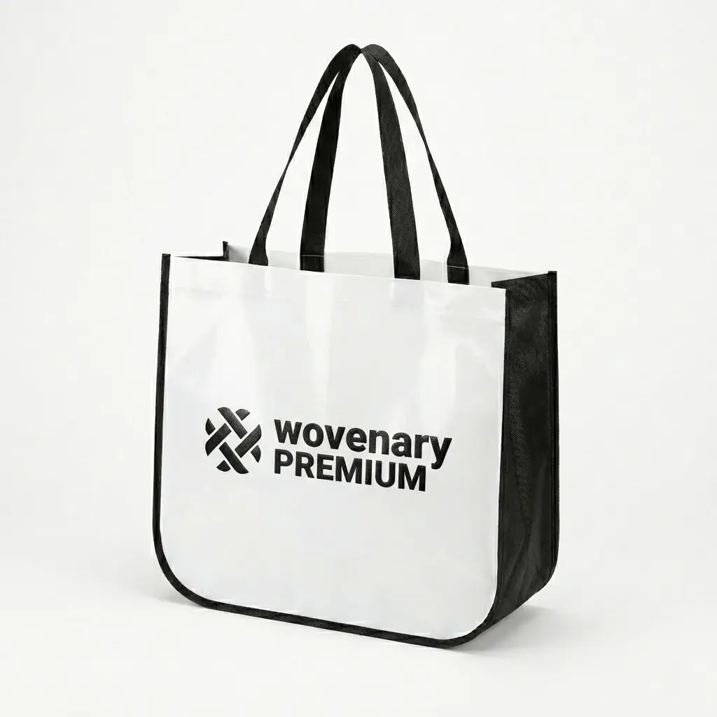 Laminated reusable tote