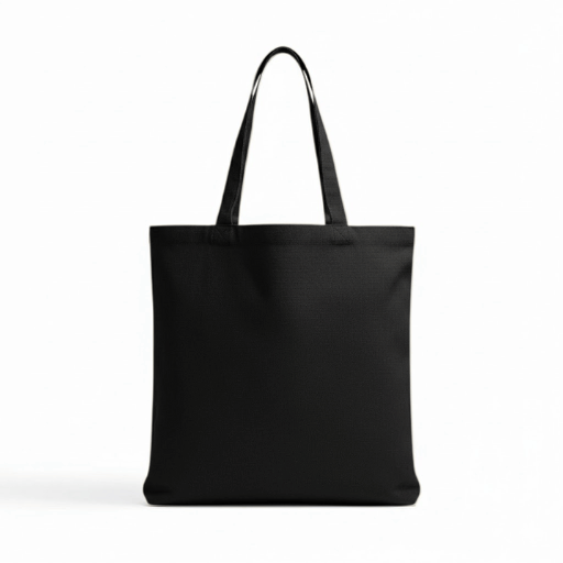 DTG printed cotton totes — direct-to-garment full color custom tote printing