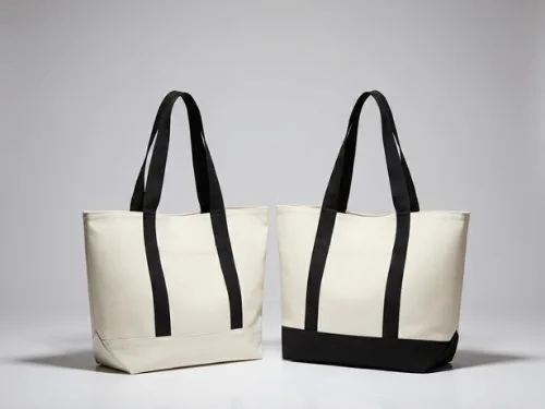 Heavy duty canvas tote bags — 18-24oz boat totes with reinforced seams wholesale