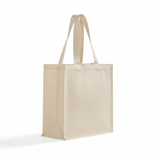 Sublimated polyester tote bags — all-over full color custom tote printing