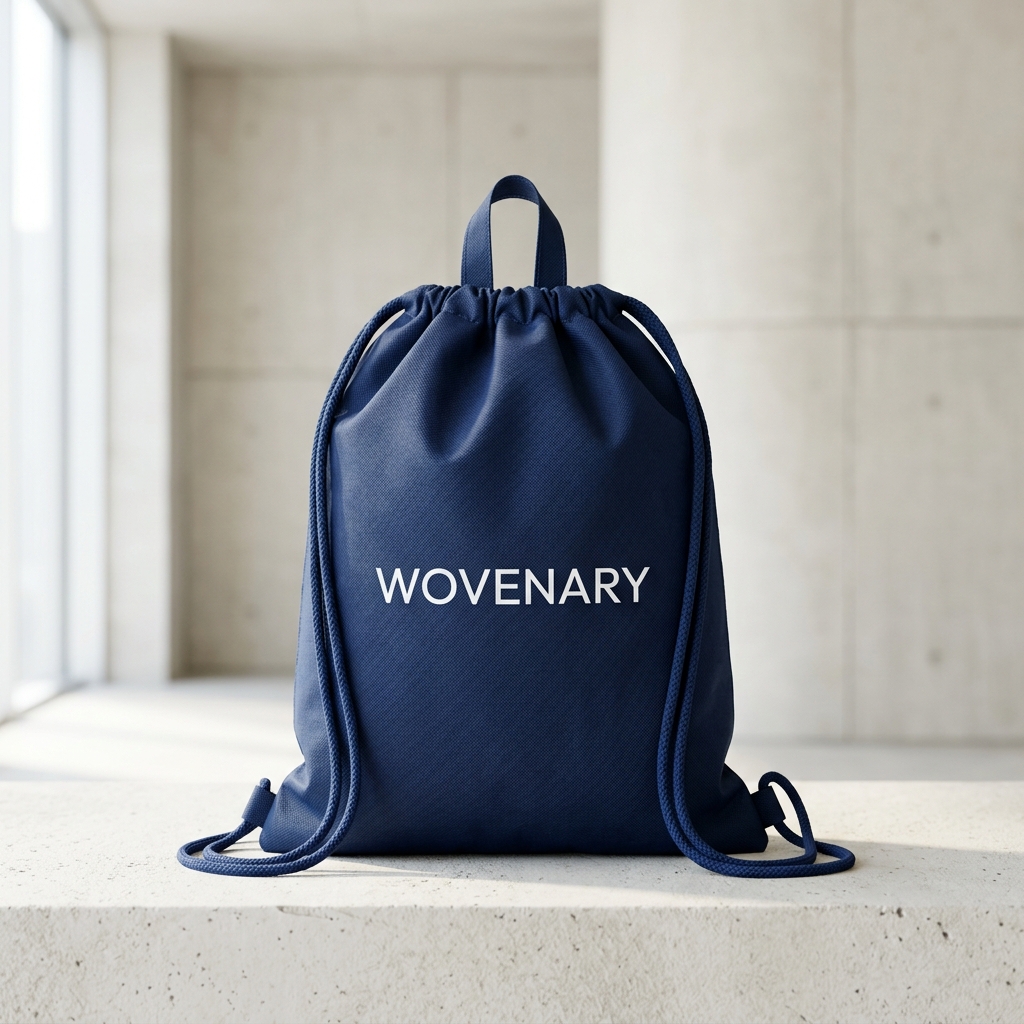 Custom non-woven drawstring backpacks for events and promotions