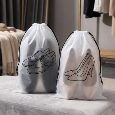 Non-woven shoe dust bags for fashion brands and retailers